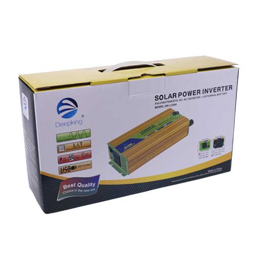 اینورتر DeepKing L2500 به همراه سیمهای اتصال باتری و فن خنککننده